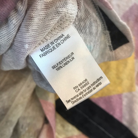 Theory Larona Bandana Linen Tank - Picture 6 of 6